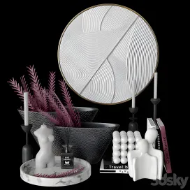 Decorative with bas relief
